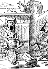 A. B. Frost's Cat Eats Rat Poison